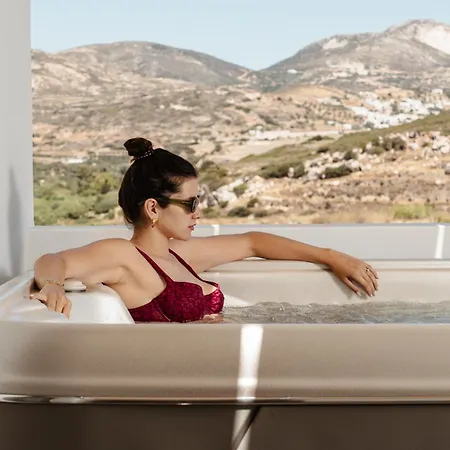 Thalelion 3 Bedroom With Private Pool And Jacuzzi ヴィラ Agios Thaleleos