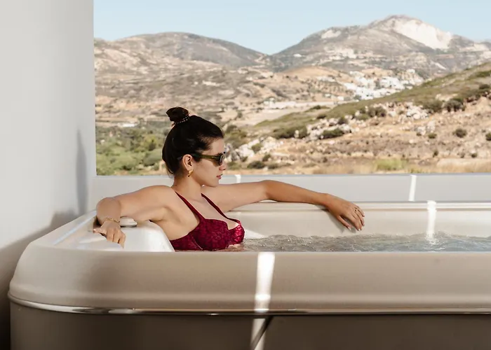 Thalelion 3 Bedroom With Private Pool And Jacuzzi 빌라 Agios Thaleleos