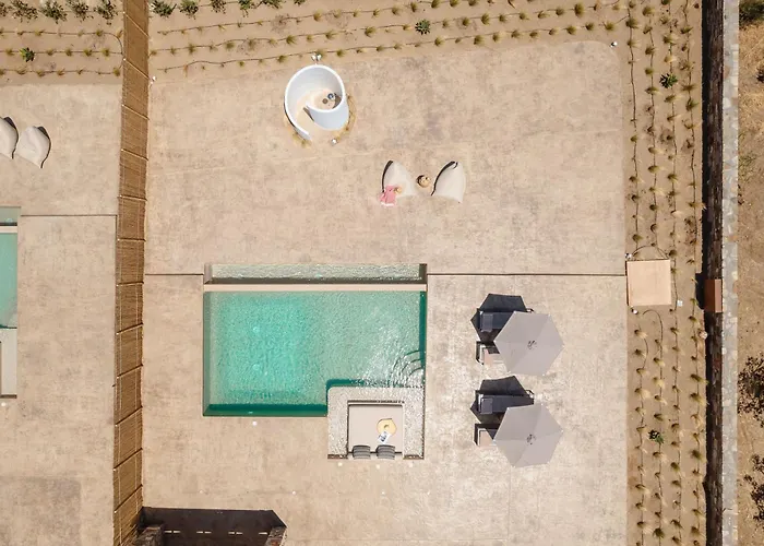 Thalelion 3 Bedroom With Private Pool And Jacuzzi Agios Thaleleos